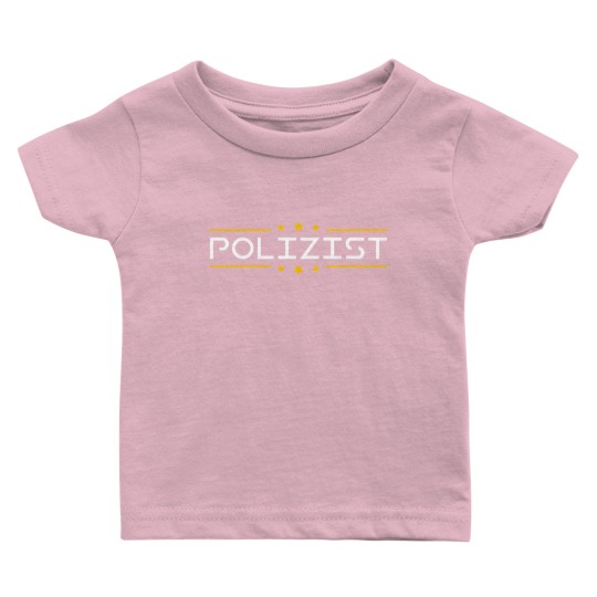 Discover Police Cop Policewoman Dog Radar Control Officer H Baby T Shirts