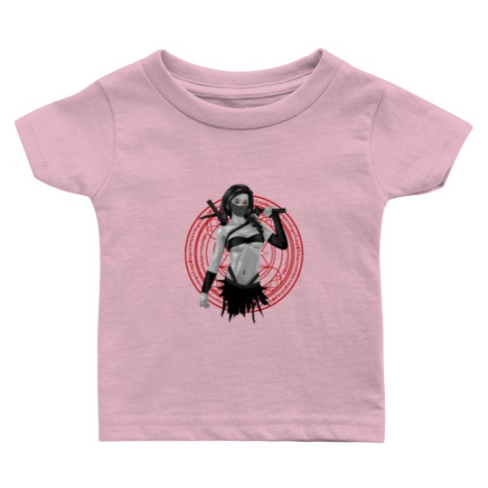 Discover ninja girl sexy fighter kaempferin zeichnung Baby T Shirts