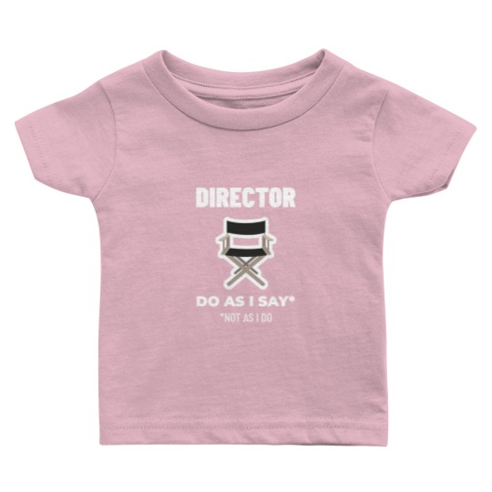 Discover Filmmaking Videography Film Video Director Funny Baby T Shirts