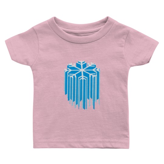 Discover Snowflake 3D Baby T Shirts