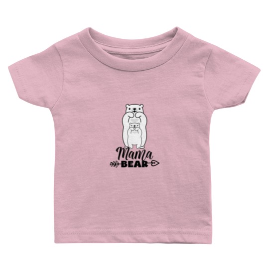 Discover Mama Bear Love Bear Funny Mothers Day Fathers Day Baby T Shirts