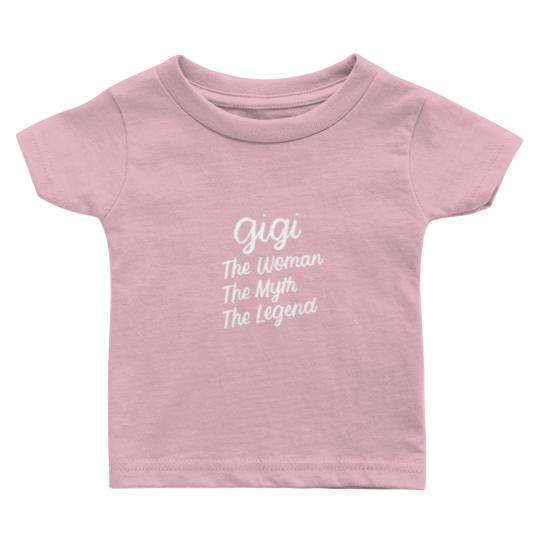 Discover Gigi The Woman The Myth The Legend Mother's Day Gr Baby T Shirts