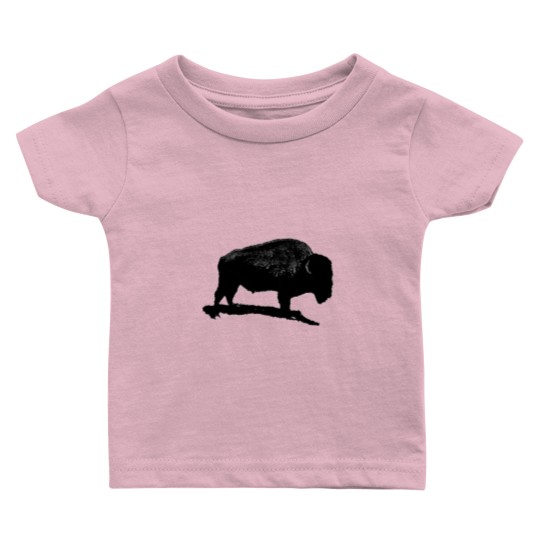 Discover Black & White Buffalo Baby T Shirts