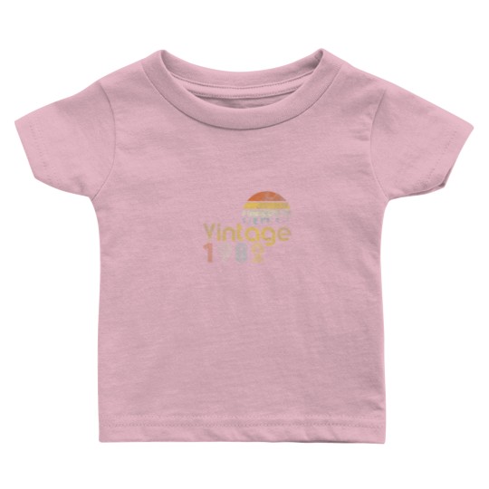 Discover 40Th Birthday Vintage Forest 1982 Baby T Shirts
