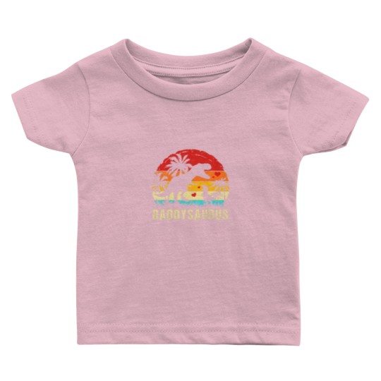 Discover Daddy Dinosaur Funny Kid Daddy Saurus 2022 Baby T Shirts