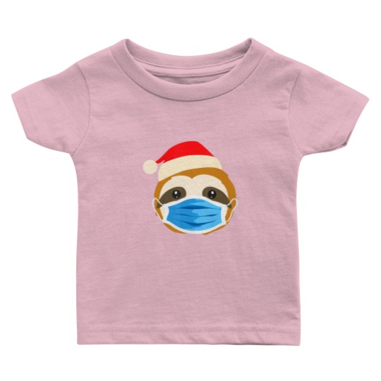 Discover Sloth Wearing Face Mask Pajamas Christmas Gifts Baby T Shirts