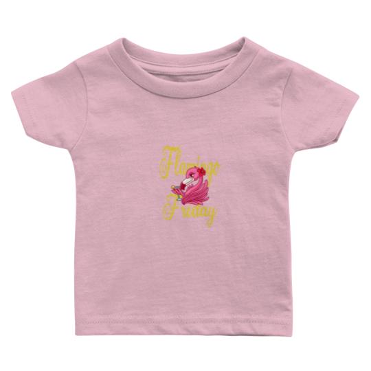 Discover Flamingo Friday Baby T Shirts