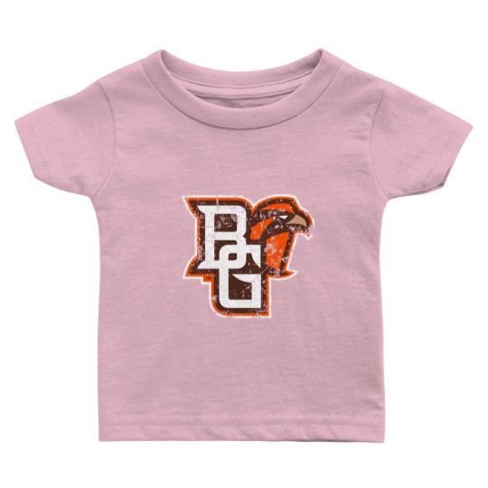 Discover BG Falcons Distressed Baby T Shirts