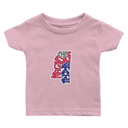 Discover The Magnolia State - Mississippi Wo Baby T Shirts