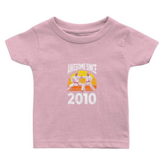 Discover Karate Awesome Since 2010 12Th Birthday 2 Years Ol Baby T Shirts