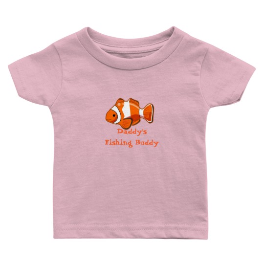 Discover Daddy's Fishing Buddy Infant Baby T Shirts