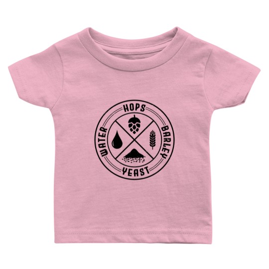 Discover Beer Brewer Homebrew Craft Beer Brewing Brewmaster Baby T Shirts