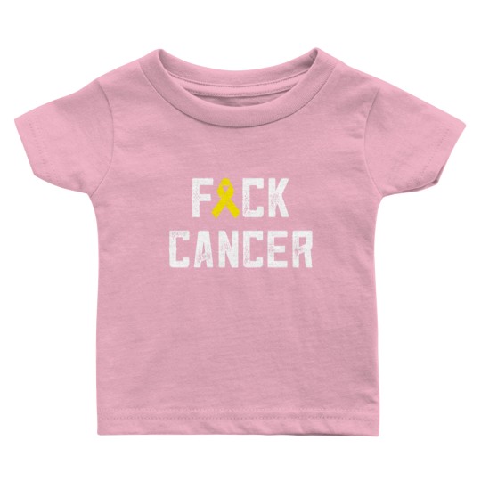 Discover Fck Cancer Funny Chemo Chemotherapy Battle Cancer Baby T Shirts