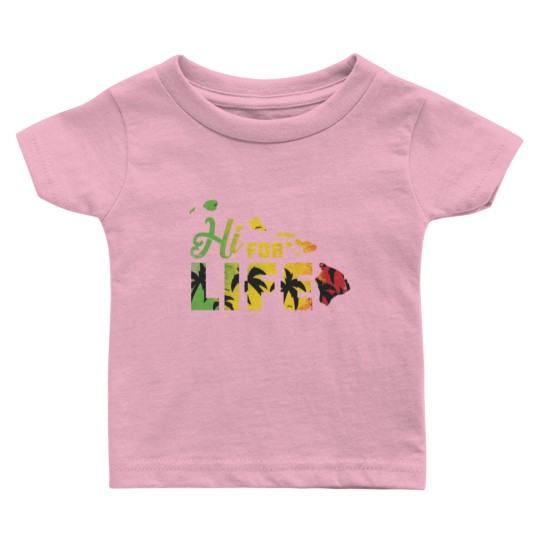 Discover Hawaii For Life Rasta Island Chain Gift traveler Baby T Shirts