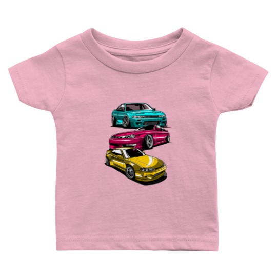 Discover JDM Legend Retro Gaming Racecar Tuning Car Baby T Shirts