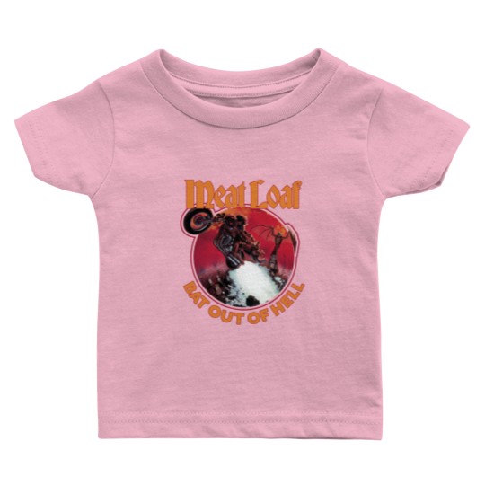 Discover Meat Loaf Bat Out Of Hell Baby T Shirts
