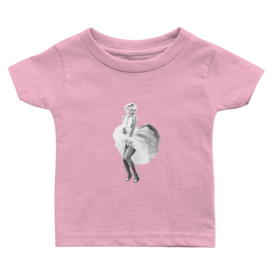 Discover Marilyn Monroe Classic Dress Pose Baby T Shirts
