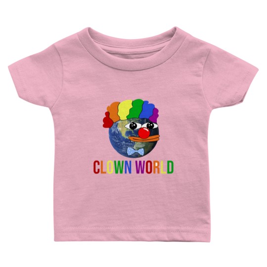 Discover clown world Baby T Shirts