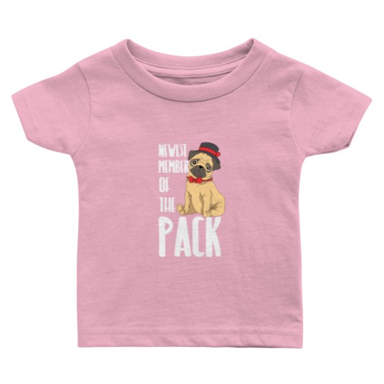 Discover Adorable Pug Baby Dog Cute Puppy Kid Baby T Shirts