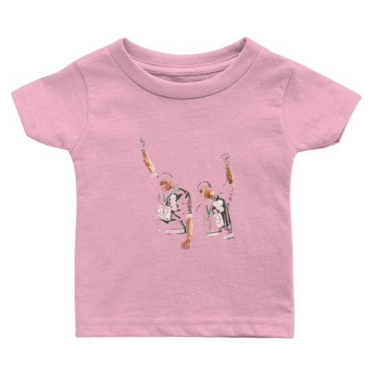 Discover 1968 Black Power Salute Illustration Classic T-Shi Baby T Shirts
