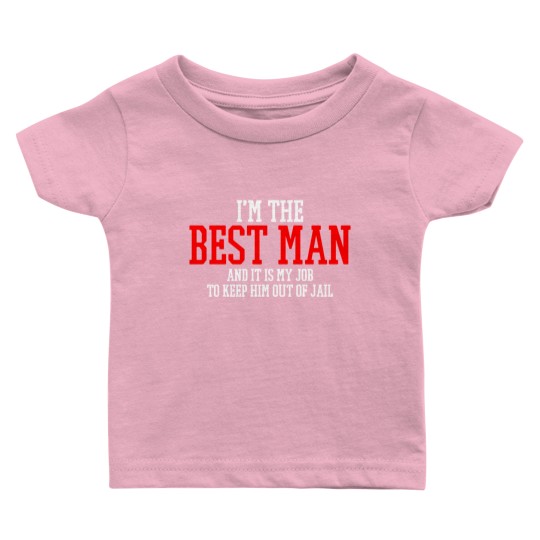 Discover Best Man Wedding Baby T Shirts