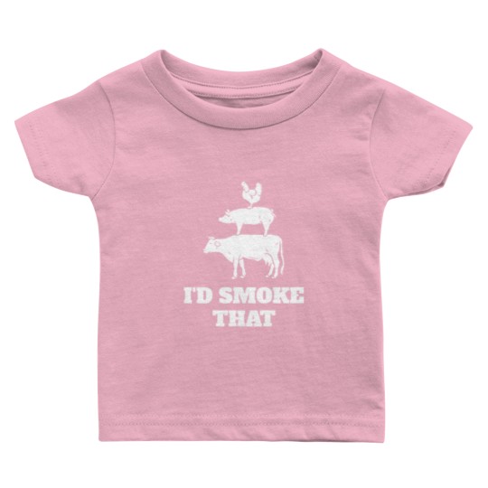 Discover I'd smoke that Baby T Shirts