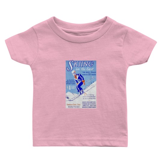 Discover Skiing in the East Baby T Shirts