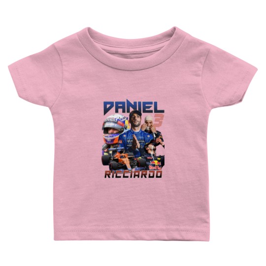 Discover Daniel Ricciardo McLaren Racing 90s Vintage Bootleg Unisex Rap Baby T Shirts
