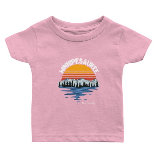 Discover Vintage Lake Winnipesaukee New Hampshire Souvenir Baby T Shirts