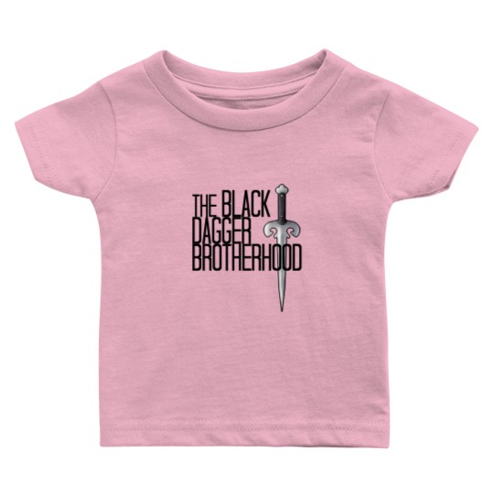 Discover The Black Dagger Brotherhood   Black Text 58 Baby T Shirts