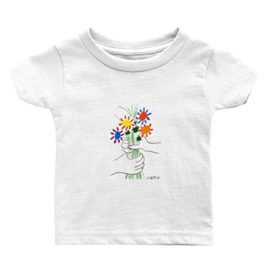 Discover Flowers Bouquet by Pablo Picasso Baby T Shirts