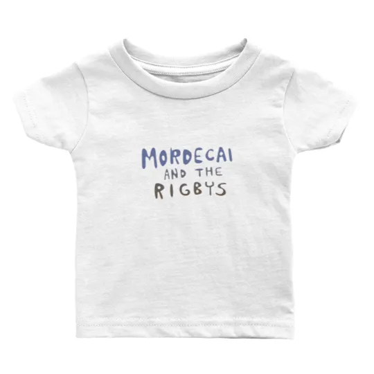 Discover Mordecai and the Rigbys The Regular Show ringer Baby T Shirts