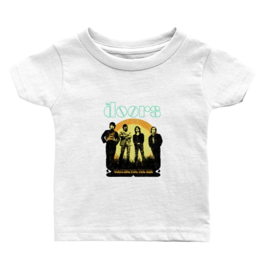 Discover The Doors Waiting for the Sun Jim Morrison Grey Licensed Baby T Shirts Baby T Shirts Men
