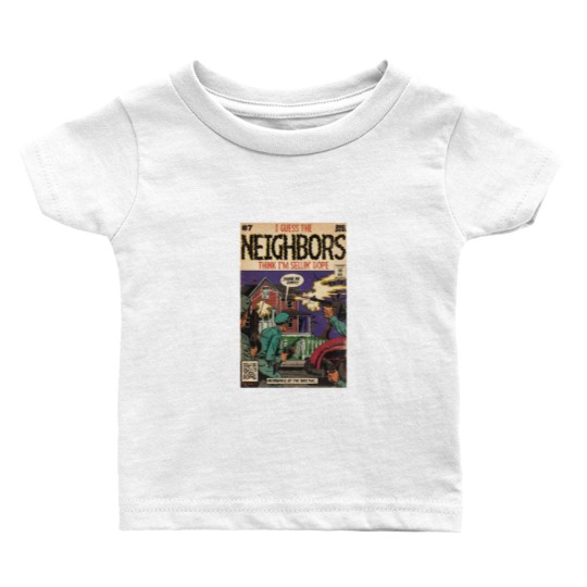 Discover 4 Your Eyez Only Album Neighbors Lyrics - I Guess The Neighbors Think I'm Sellin' Dope T-Shi Baby T Shirts