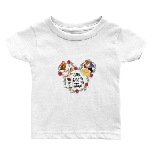 Discover Tale As Old As Time Baby T Shirts, Beauty Beast Baby T Shirts,