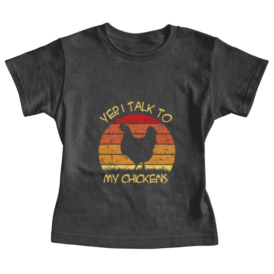 Discover Yep, I Talk To My Chickens Vintage - Yep I Talk To My Chickens Vintage - Baby Tees
