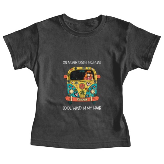 Discover on a dark desert highway cool wind in my hair Baby Tees