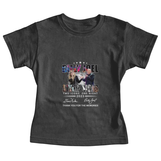 Discover Billy Joel Stevie Nicks Two Icons One Night 2023 Thank You Baby Tees