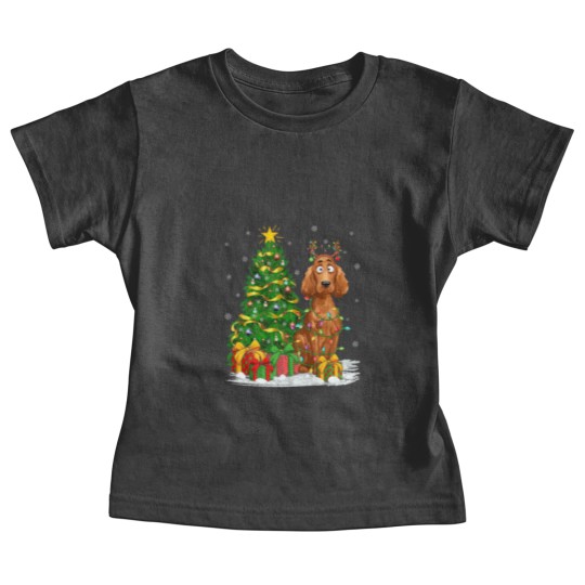 Discover Irish Setter Dog Lover Xmas Lighting Irish Setter Baby Tees