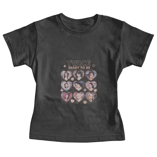 Discover Twice Kpop Baby Tees, Ready To be Baby Tees