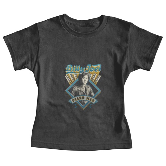 Discover Billy Joel 'Piano Man' (Black) Baby Tees
