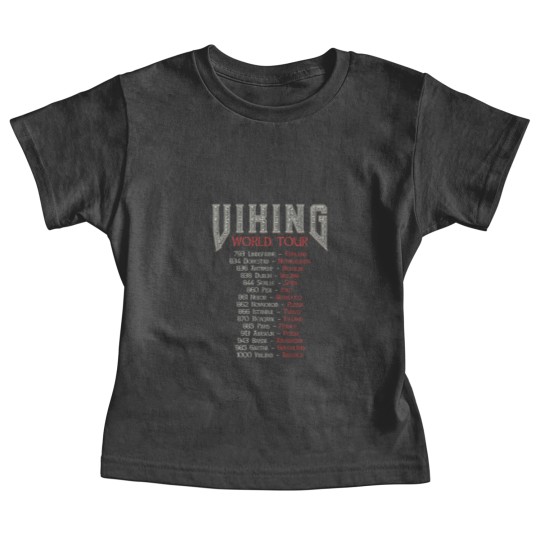 Discover Viking World Tour Baby Tees