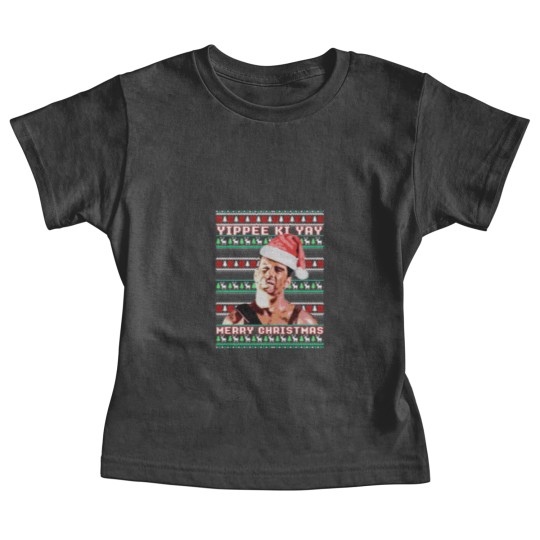 Discover Yippe Ki Yay Funny ugly sweater christmas - Ylp | Essential Baby Tees
