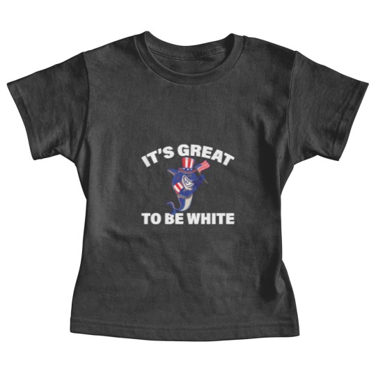 Discover Its Great To Be White Shark Funny Sharks Gift - Its Great To Be White Shark - Baby Tees