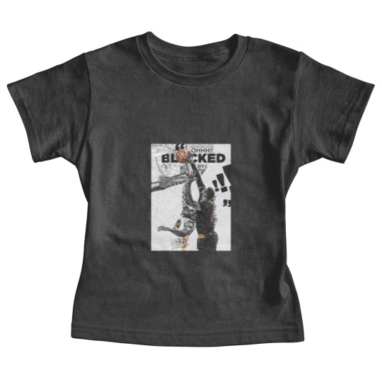 Discover LeBron James Chasedown Block Andre Iguodala Baby Tees