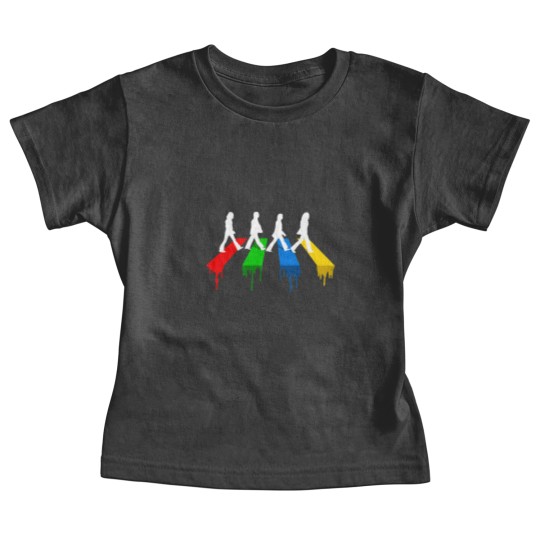 Discover Abbey Road CMYK Street Walk Baby Tees