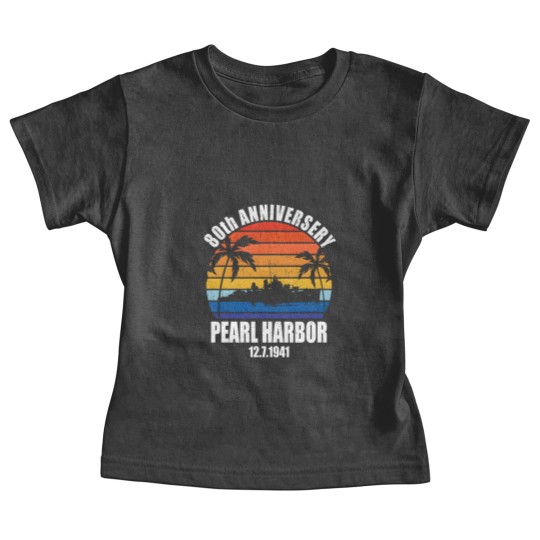 Discover Pearl Harbor Anniversary Sunset Baby Tees