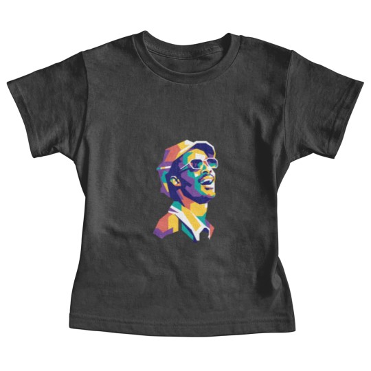 Discover Stevie Wonder WPAP Limit Color Baby Tees