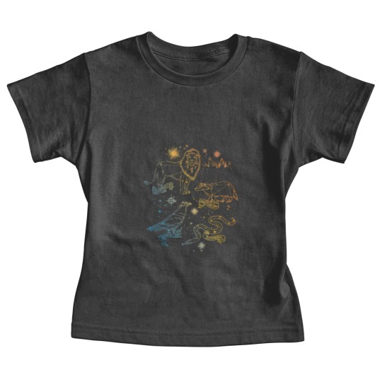 Discover Rainbow HOGWARTS™ Houses Constellations Baby Tees