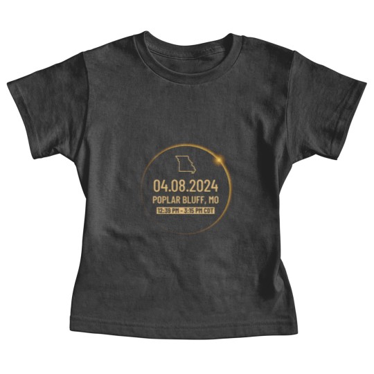 Discover Missouri State Poplar Bluff MO USA Totality April 8, 2024 Total Solar Eclipse Baby Tees